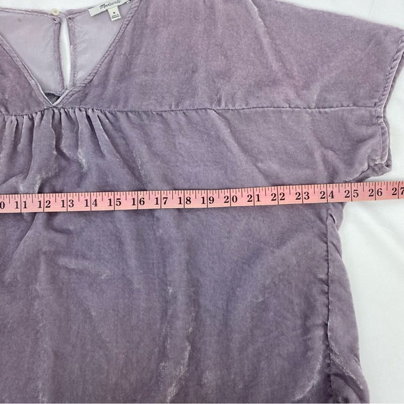 Madewell Velvet Rhyme Top - Picture 10 of 13